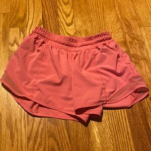 Lulu lemon pink shorts